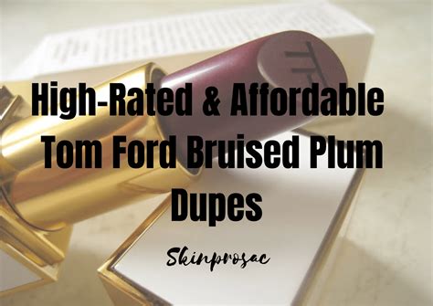 tom ford bruised plum dupe